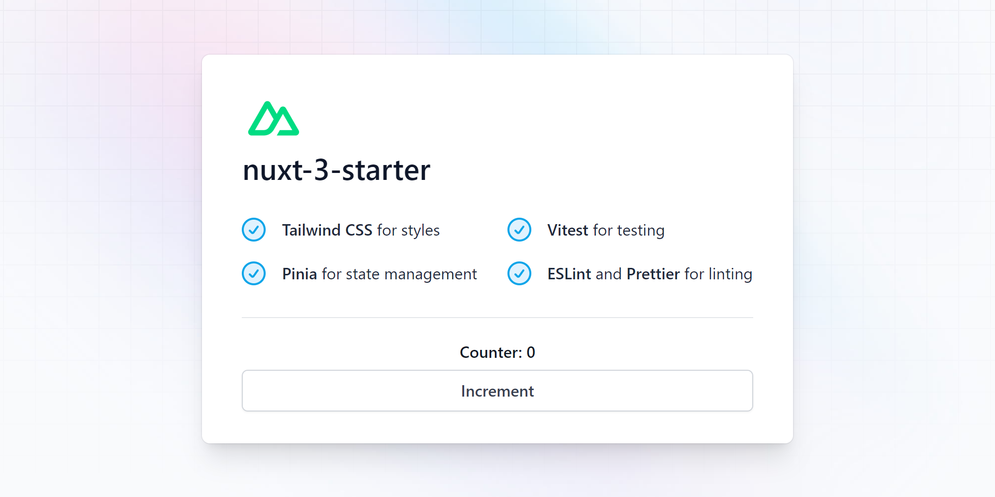 nuxter Website Template Screenshot