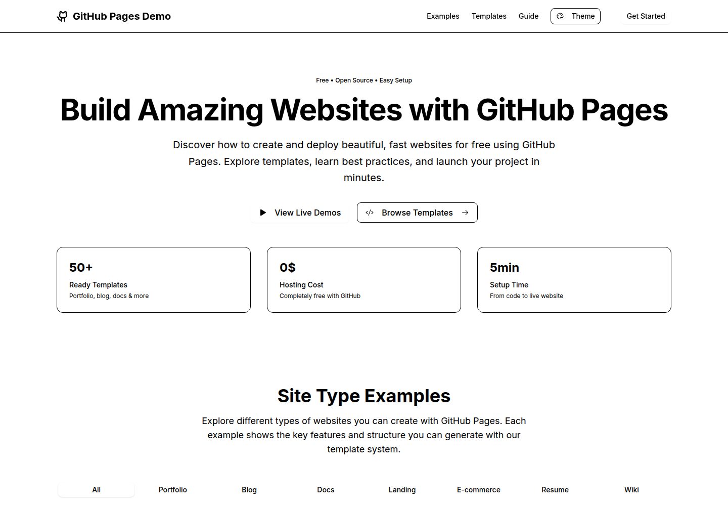 github-pages-demo-si