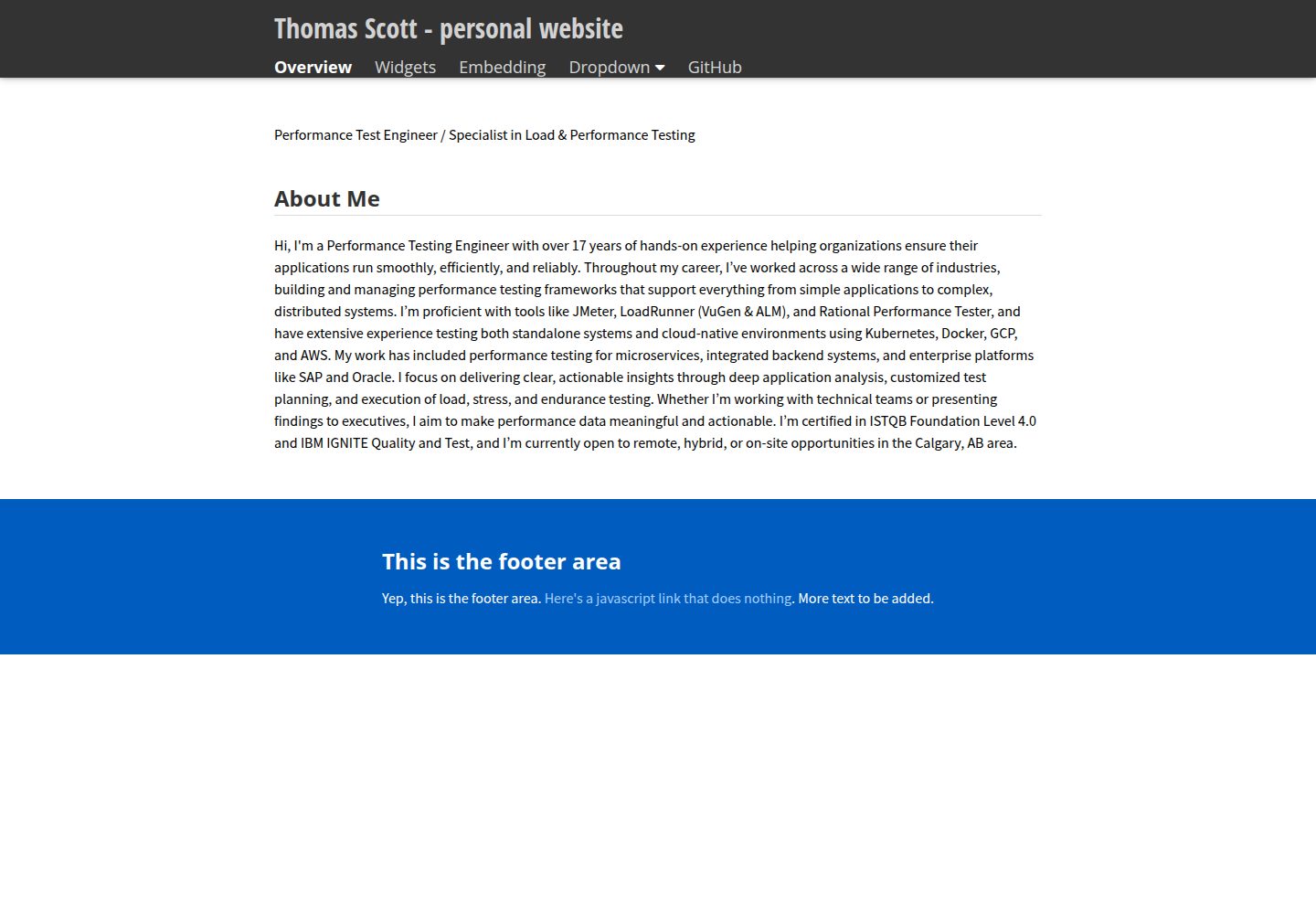 project-website 网站模板截图