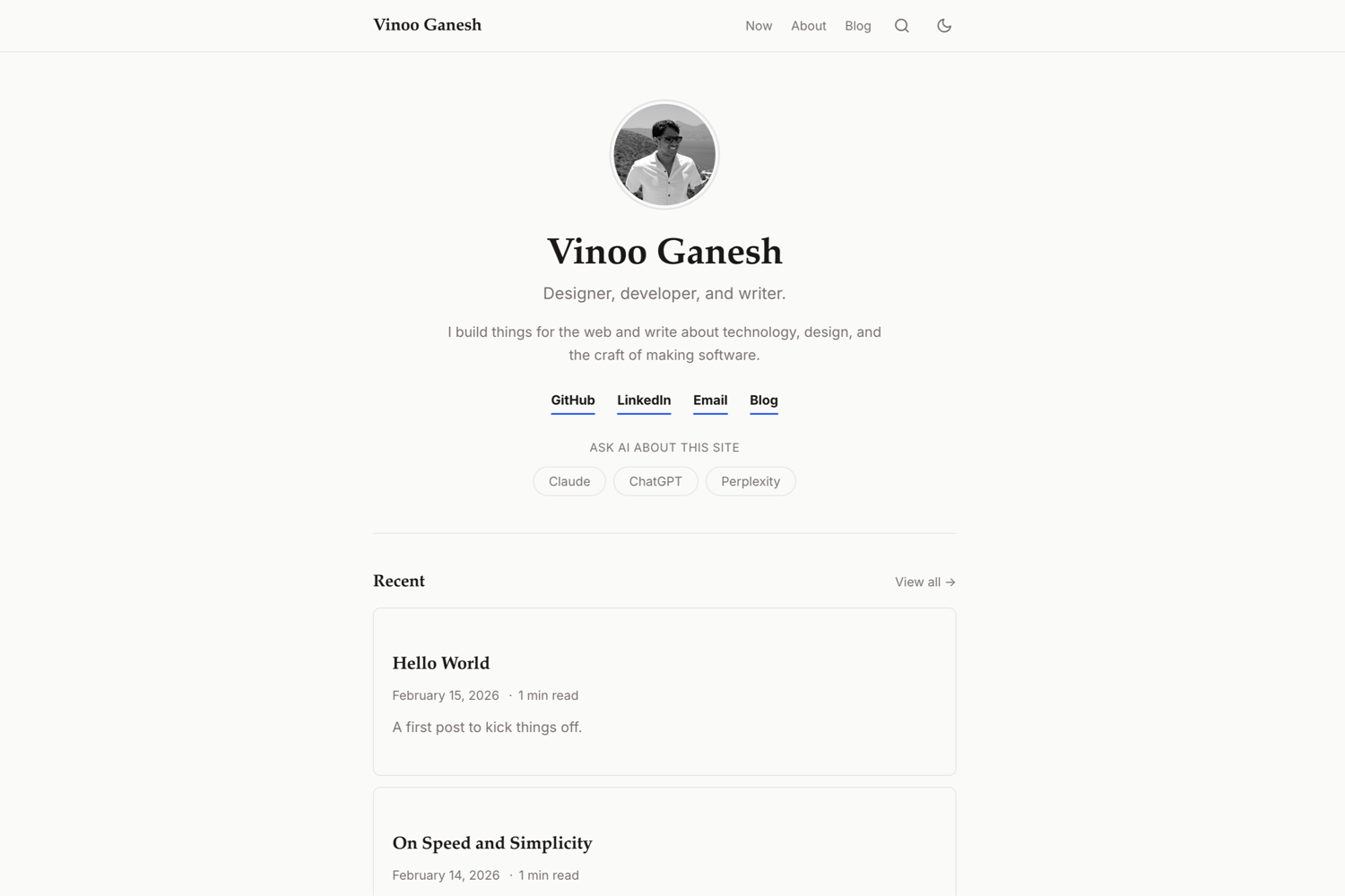 hugo-ink Website Template Screenshot