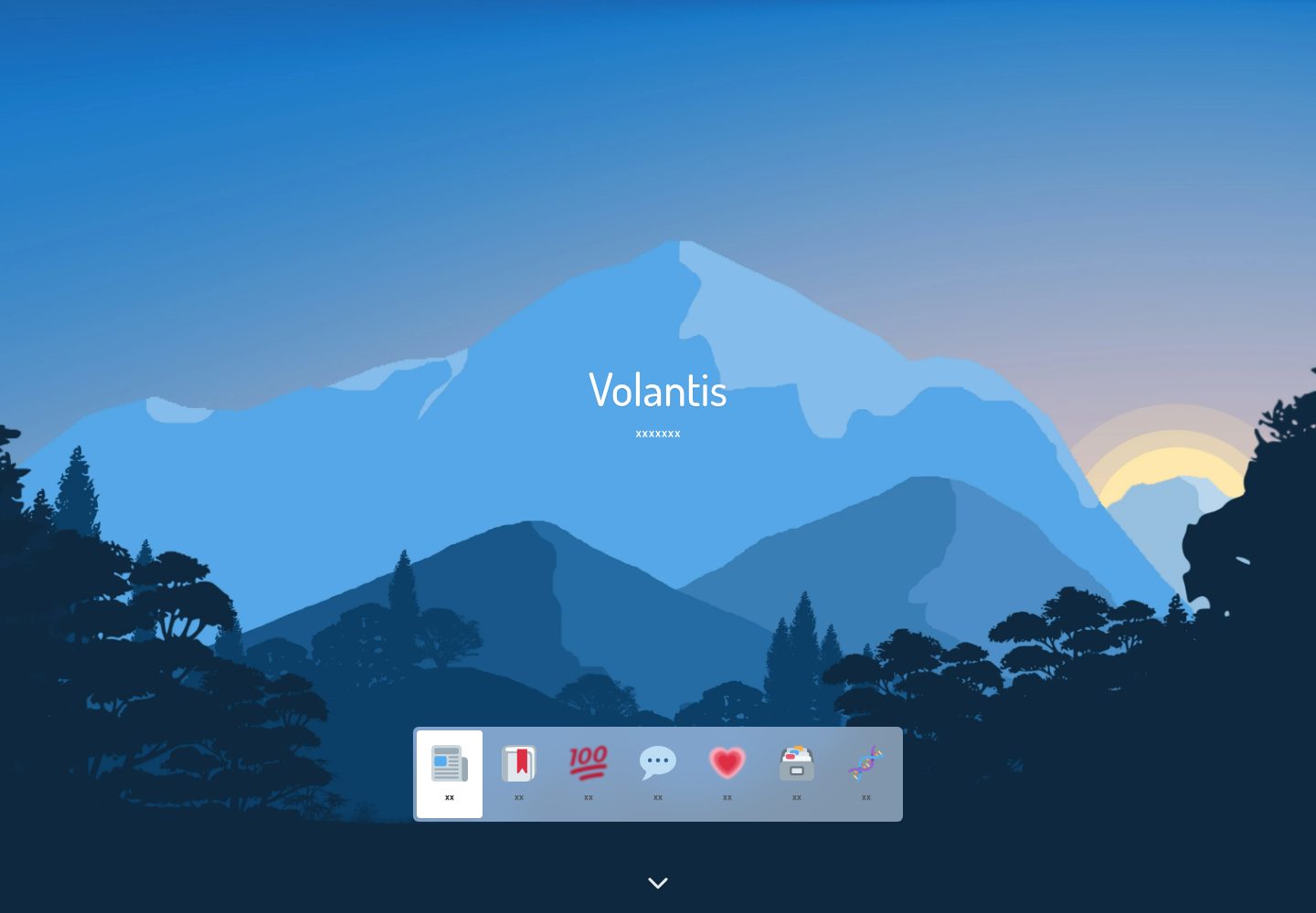 hexo-theme-volantis 网站模板截图