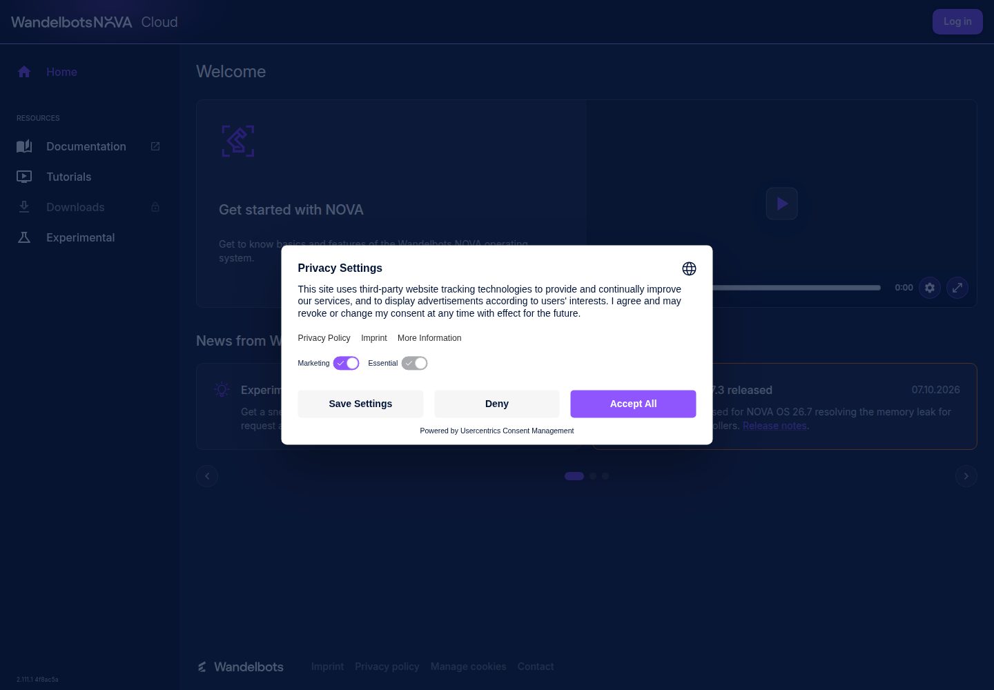 nova-nextjs-template · 桌面端首页