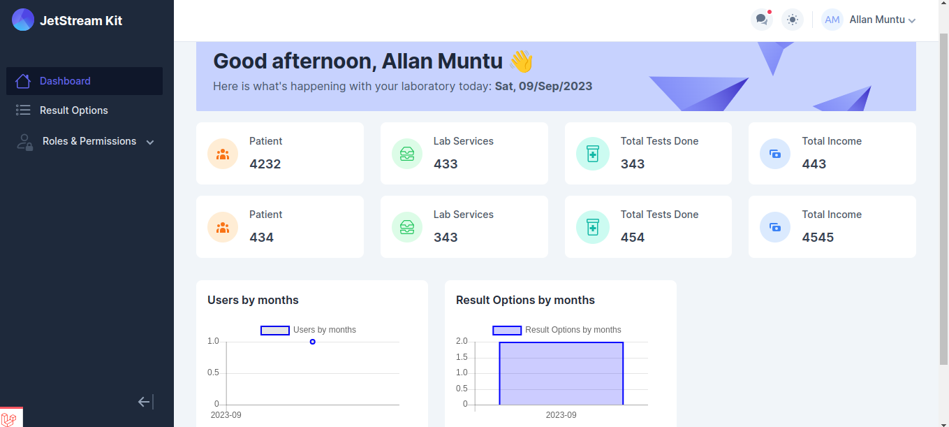 jetstream-laravel-starter-kit Website Template Screenshot