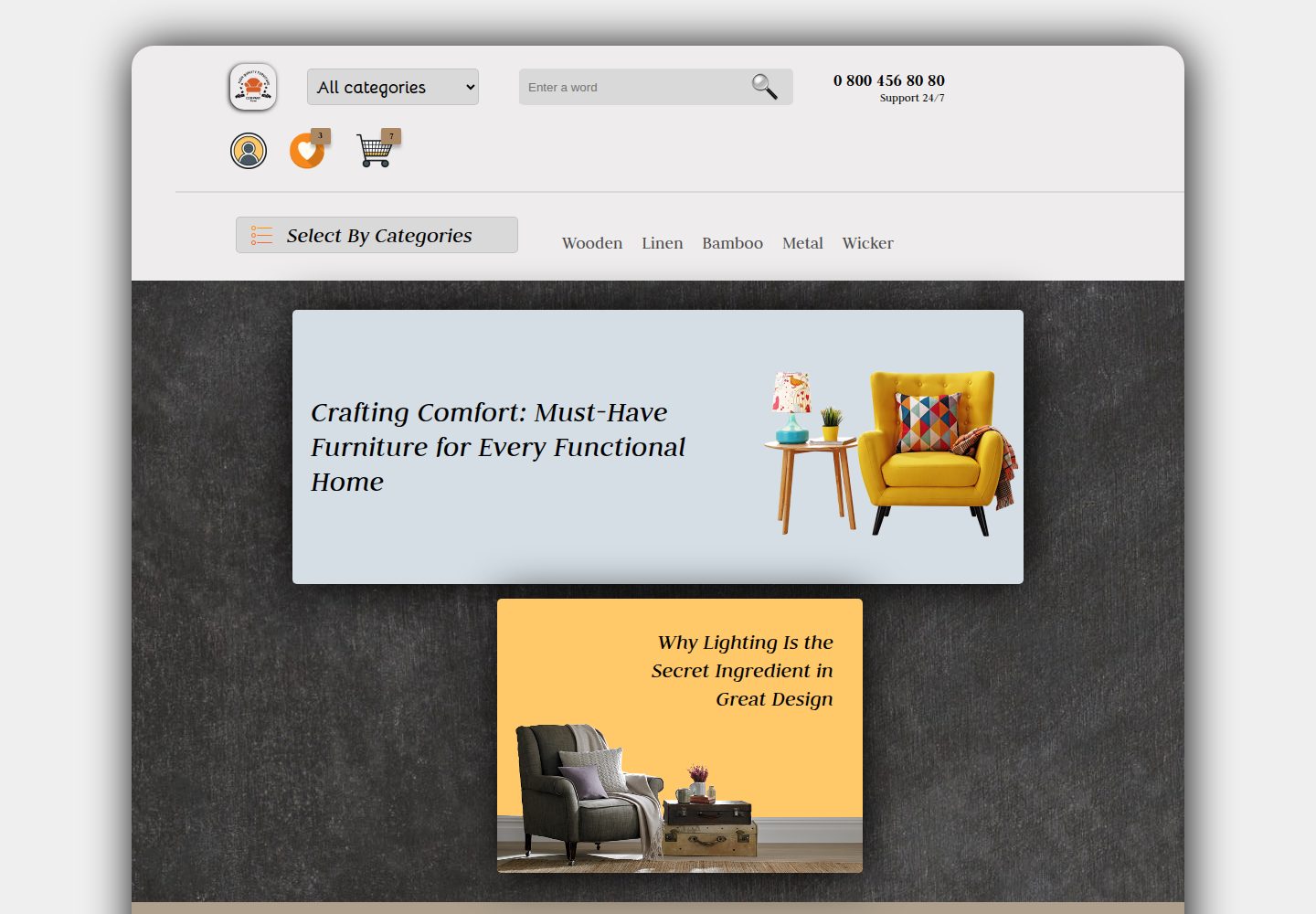 furnispace-website 网站模板截图