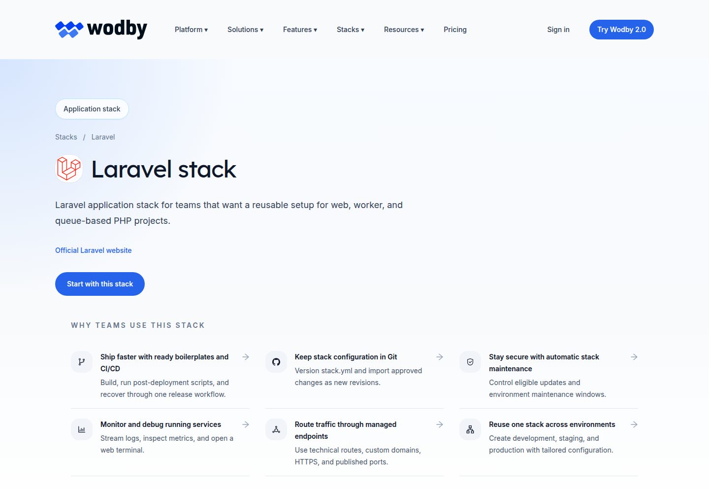 laravel-boilerplate 网站模板截图