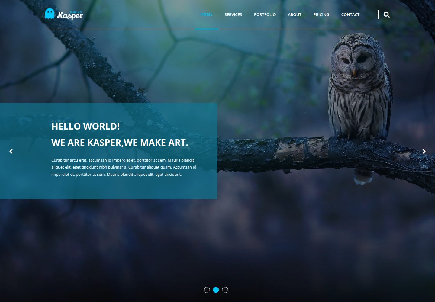 Kasper-Template 网站模板截图