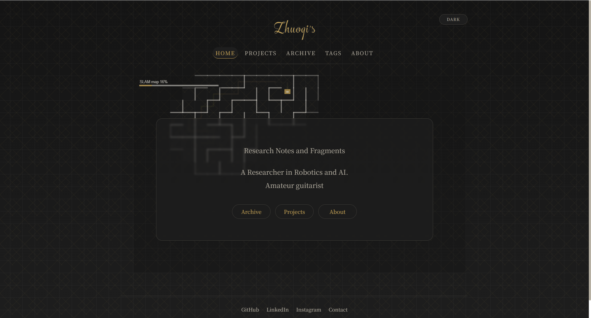 hexo-theme-zobot 网站模板截图