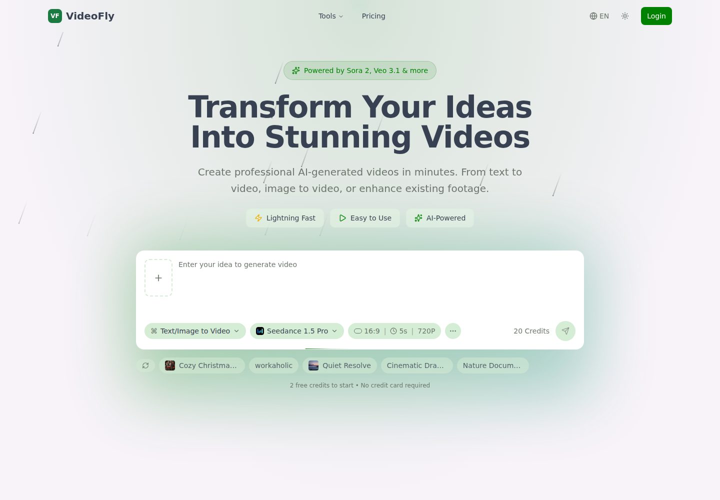 videofly-template 网站模板截图