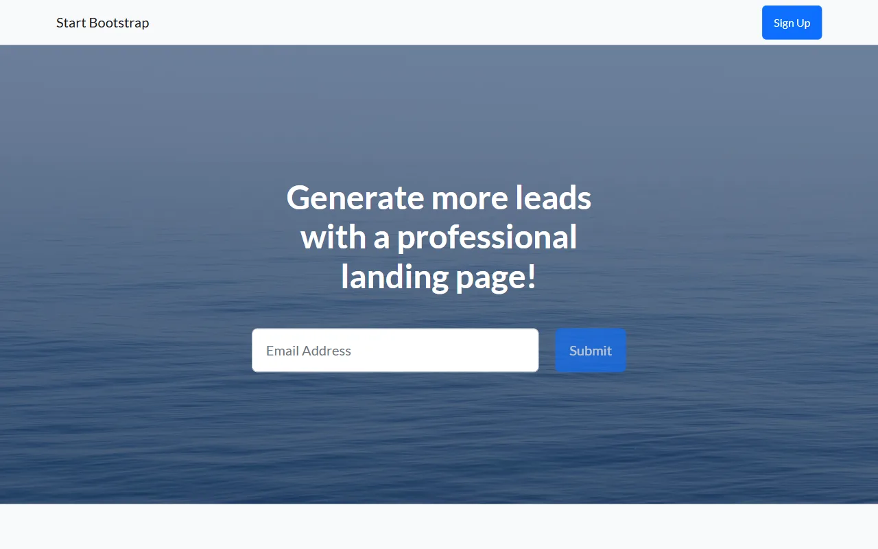 startbootstrap-landing-page