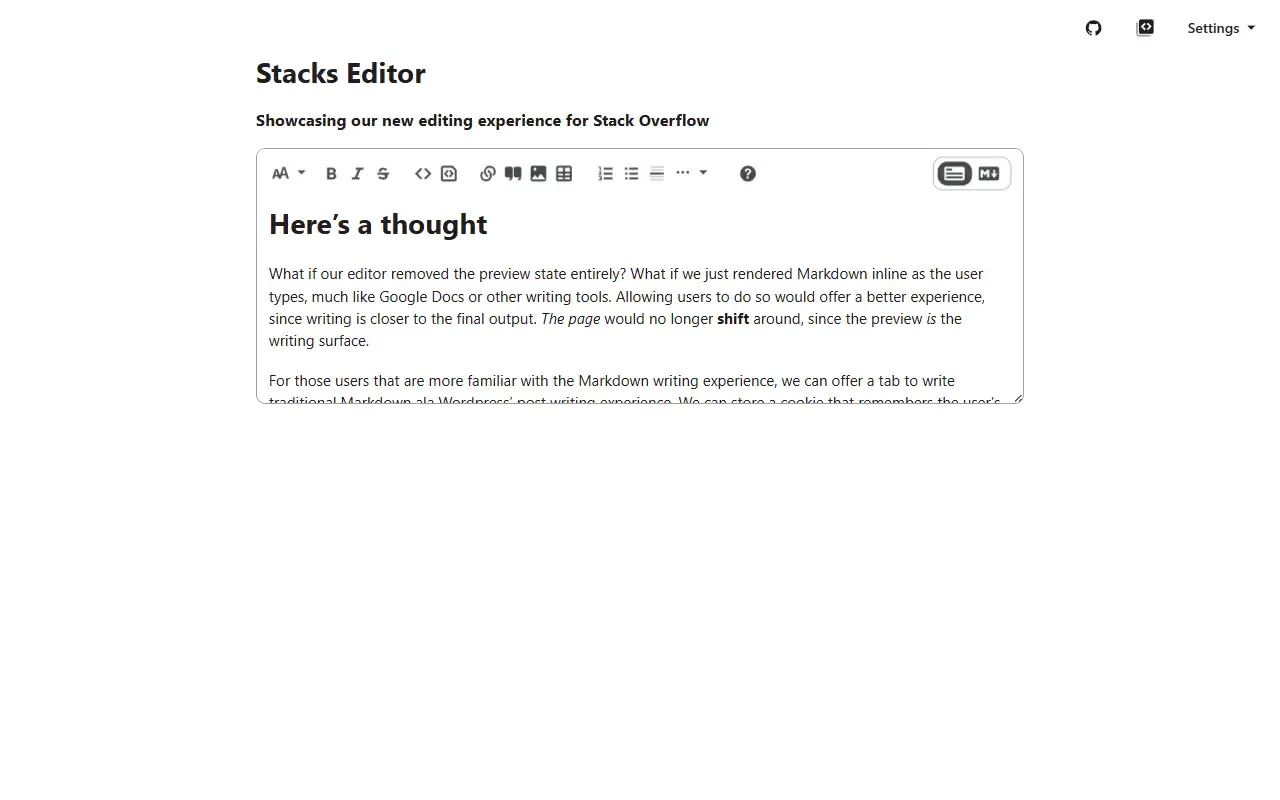 Stacks Editor · 桌面端首页