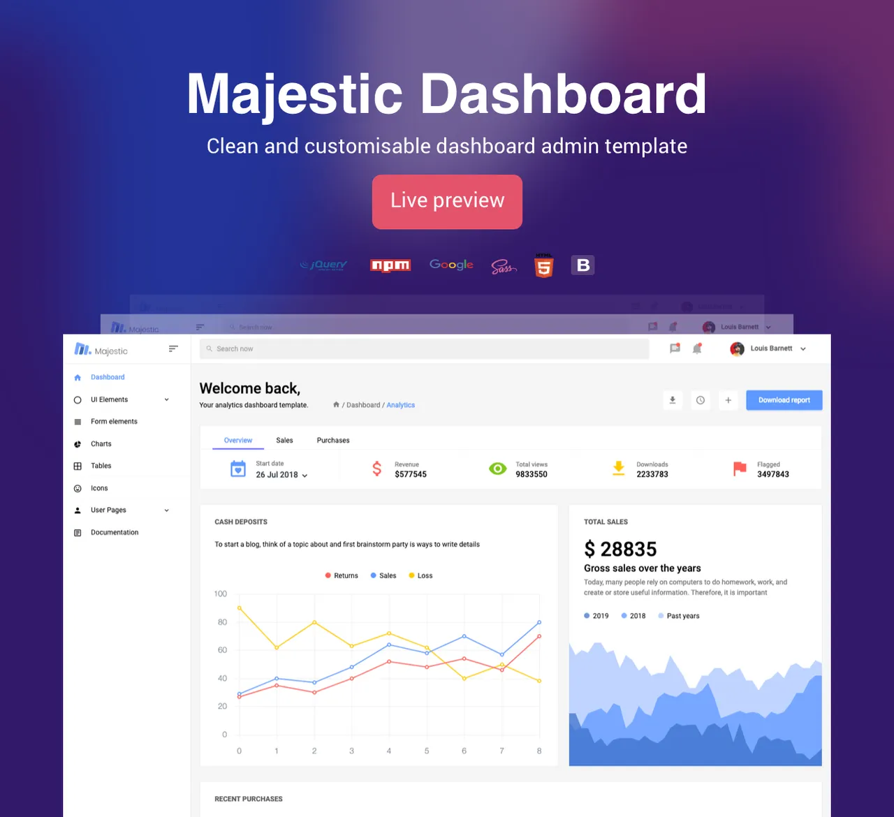 MajesticAdmin-Free-Bootstrap-Admin-Template · 仓库预览 1