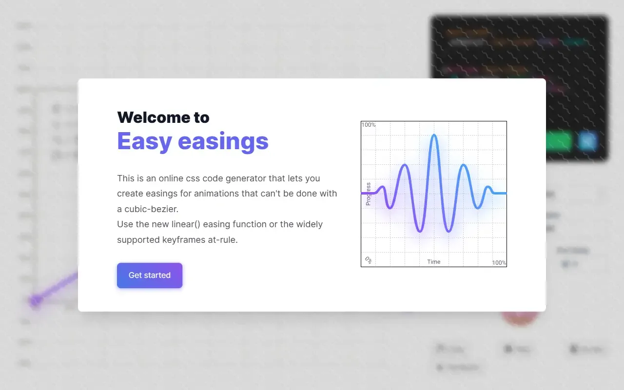custom easings with keyframes · 桌面端首页