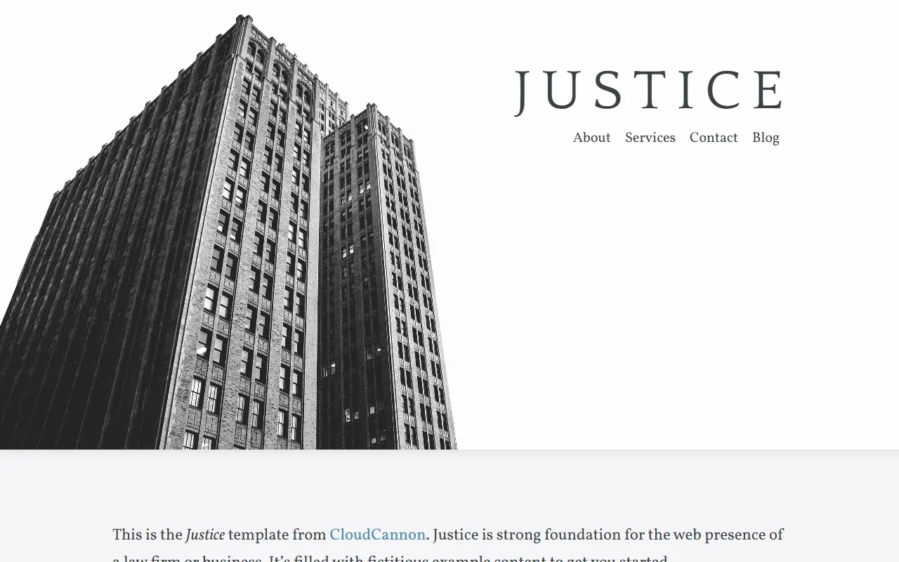 justice-nextjs-template · 桌面端首页