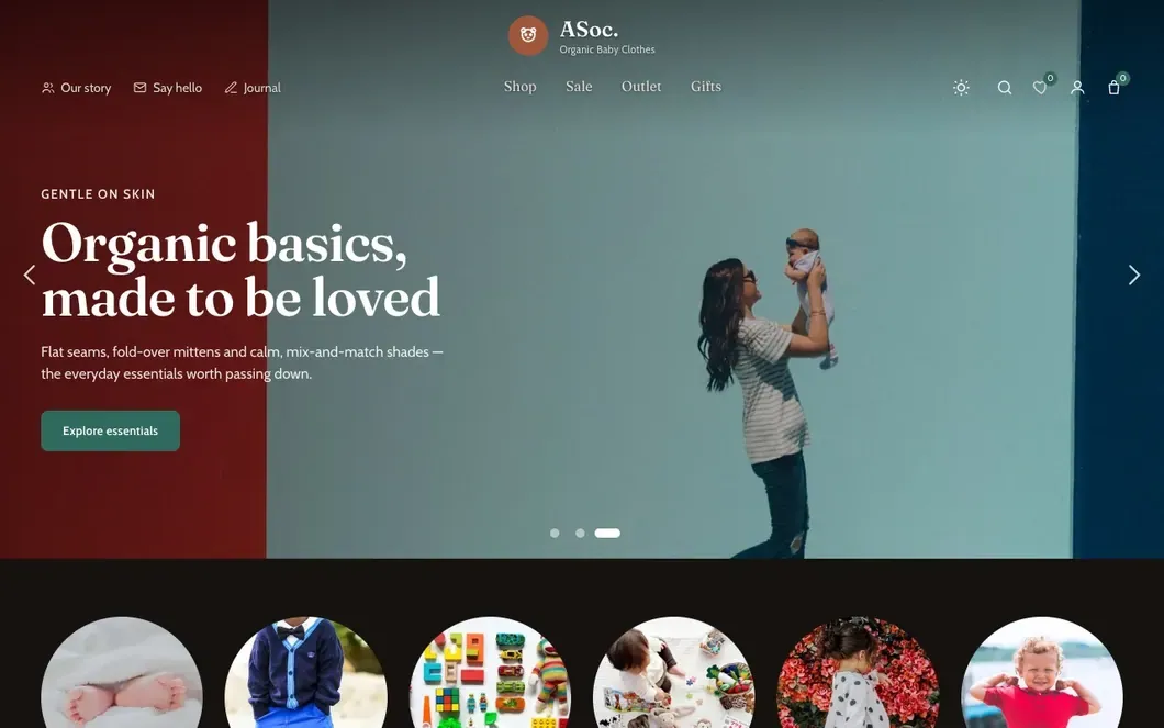 asoc-bumble-shop-html · 首页另一视图