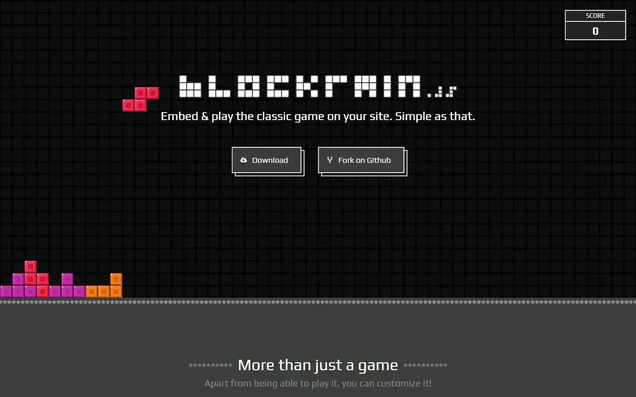 blockrain.js · 桌面端首页