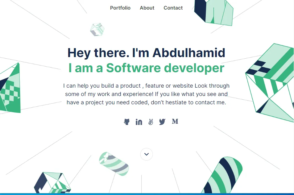 portfolio · 个人首页