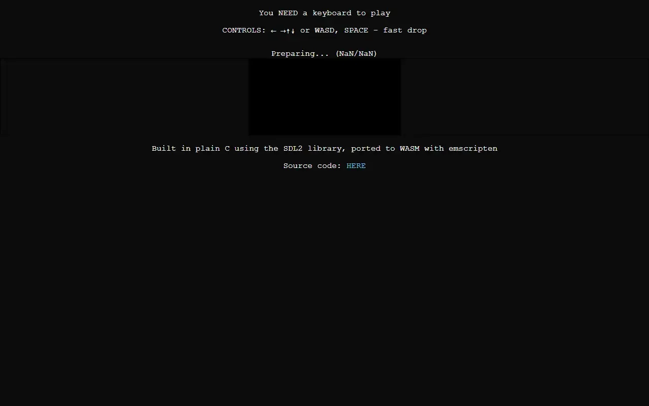 sdl tetris · 桌面端首页