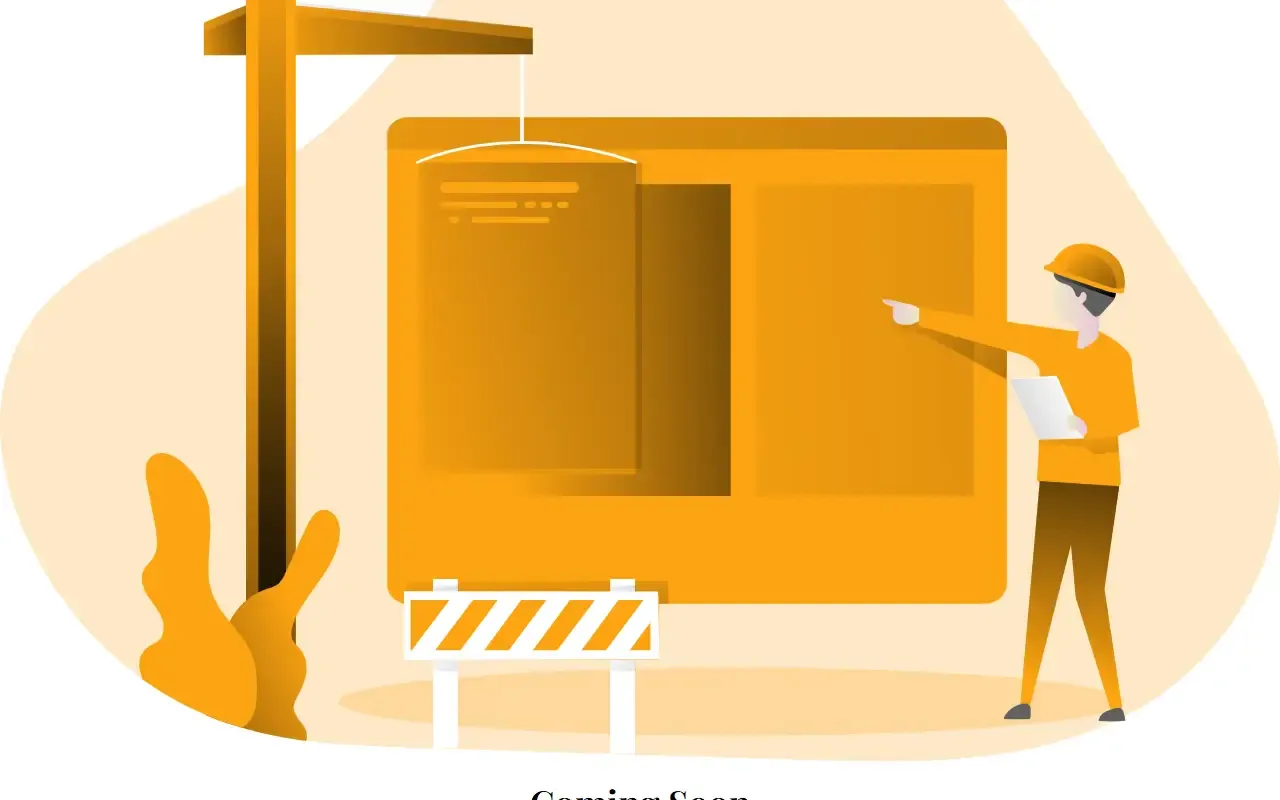 under-construction-template · 桌面端首页