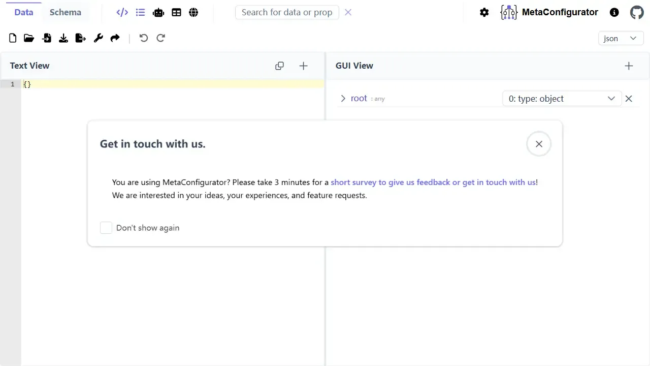 meta configurator · 首页