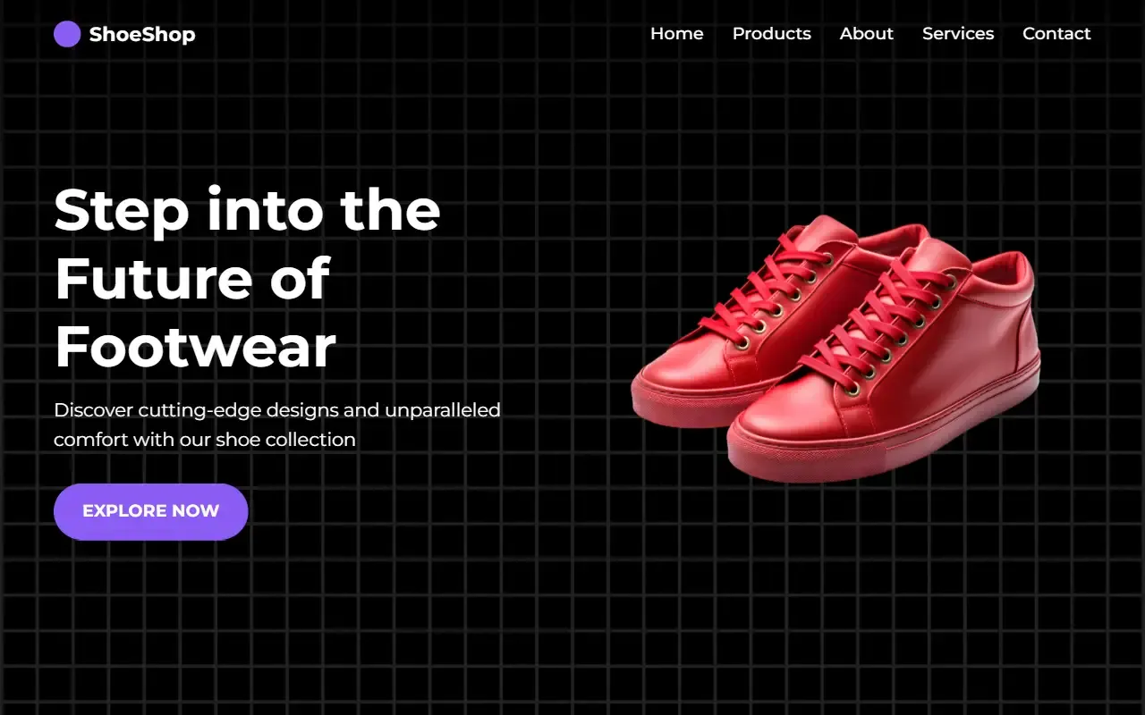 ShoeShop · 桌面端首页