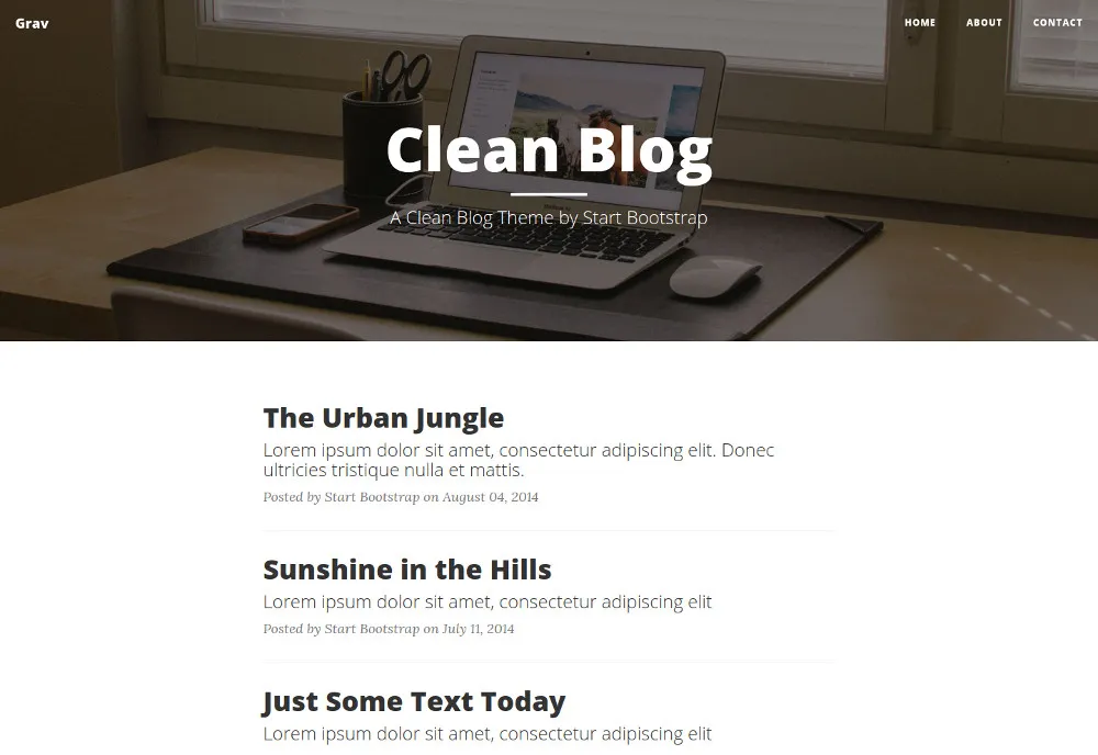 grav-theme-clean-blog · 仓库预览 1