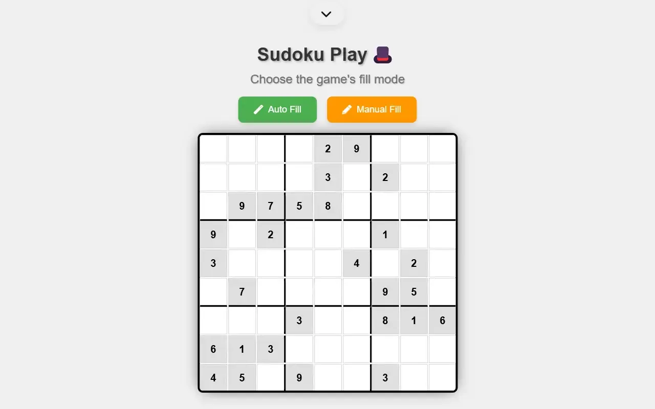 sudoku play · 桌面端首页