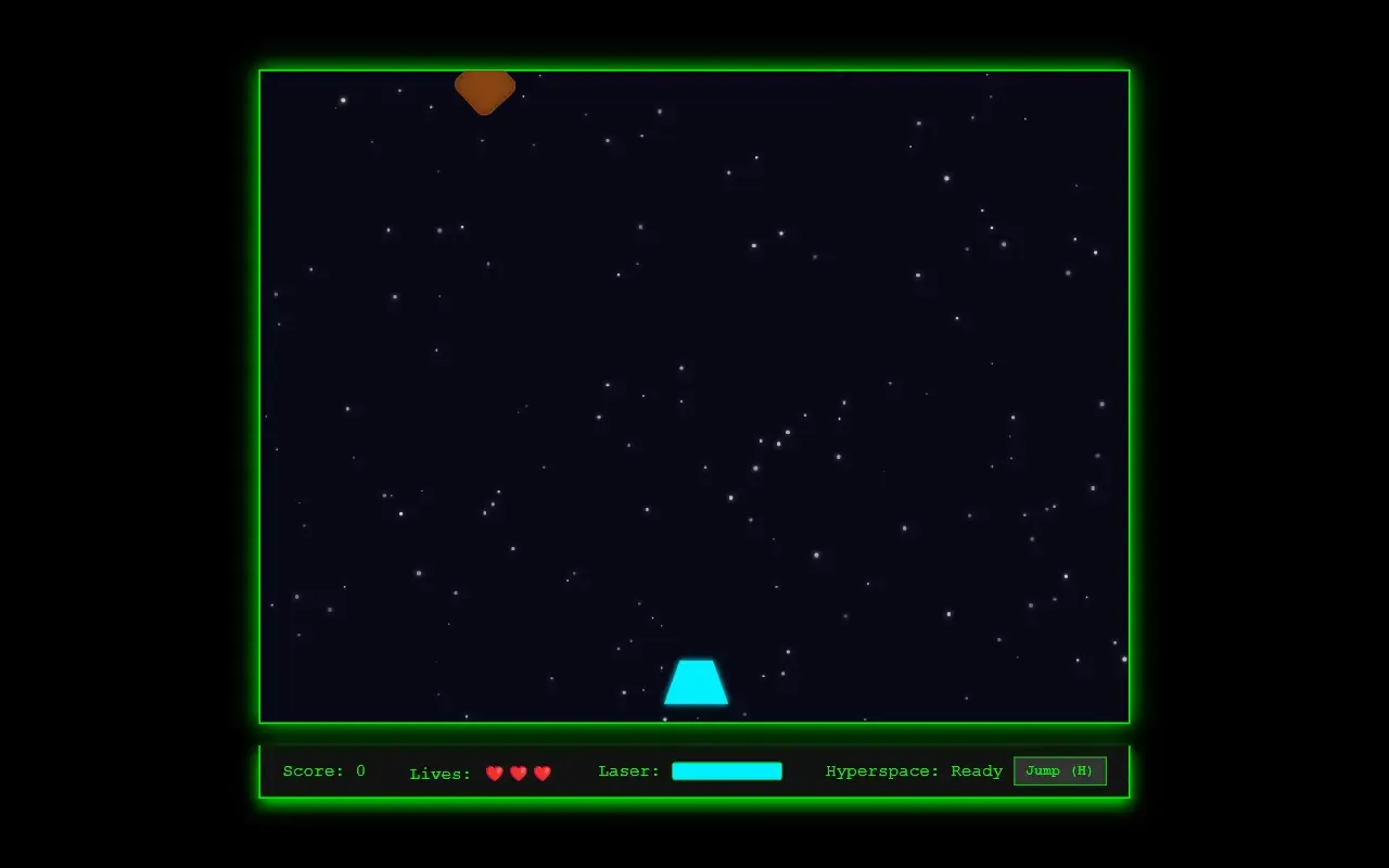 AsteroidGame · 桌面端首页