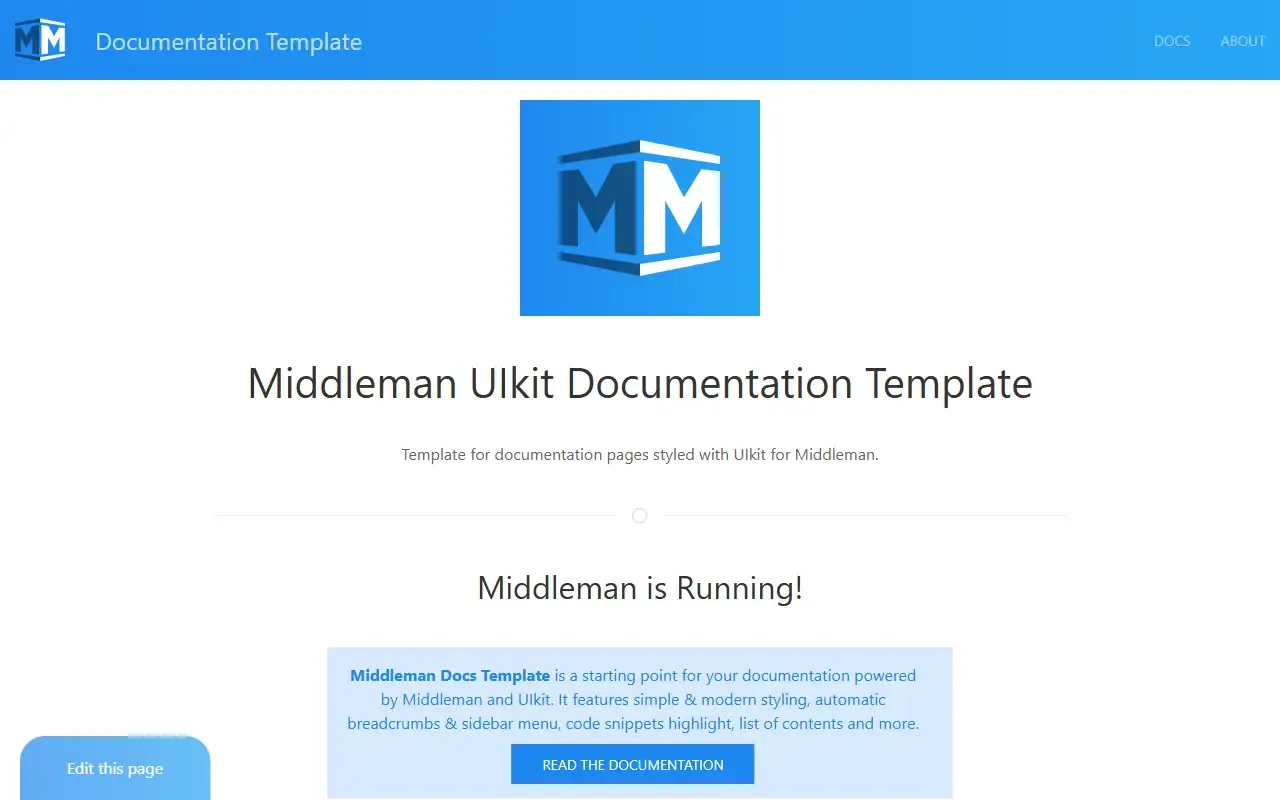 middleman-uikit-documentation-template · 桌面端首页