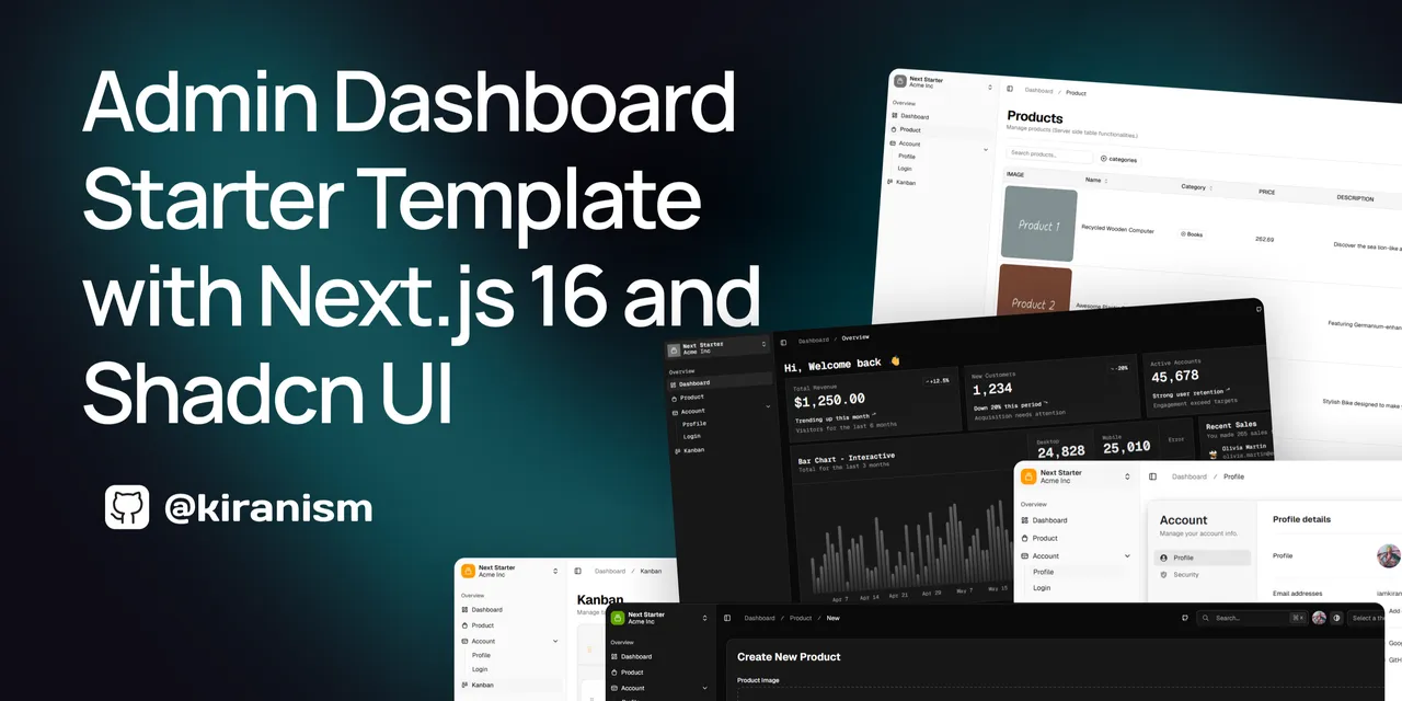 AdminDashboard-TEMPLATE · 仓库预览 1