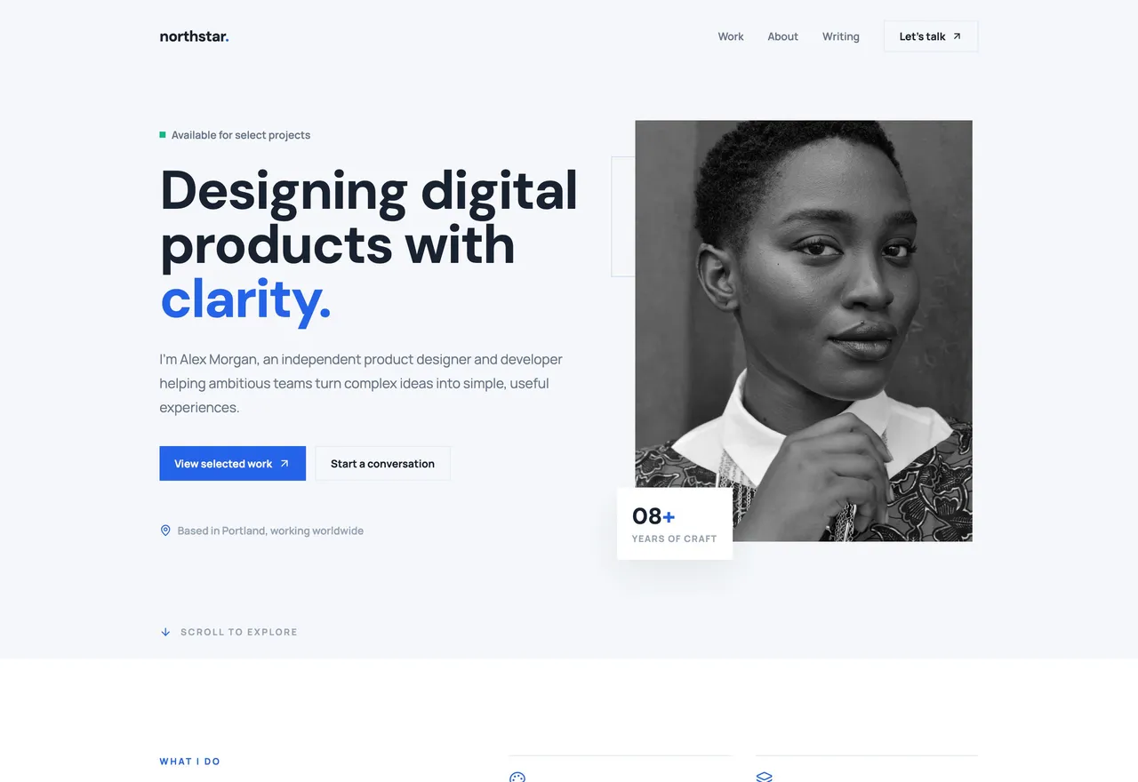 Portfolio-template-1 · 仓库预览 1