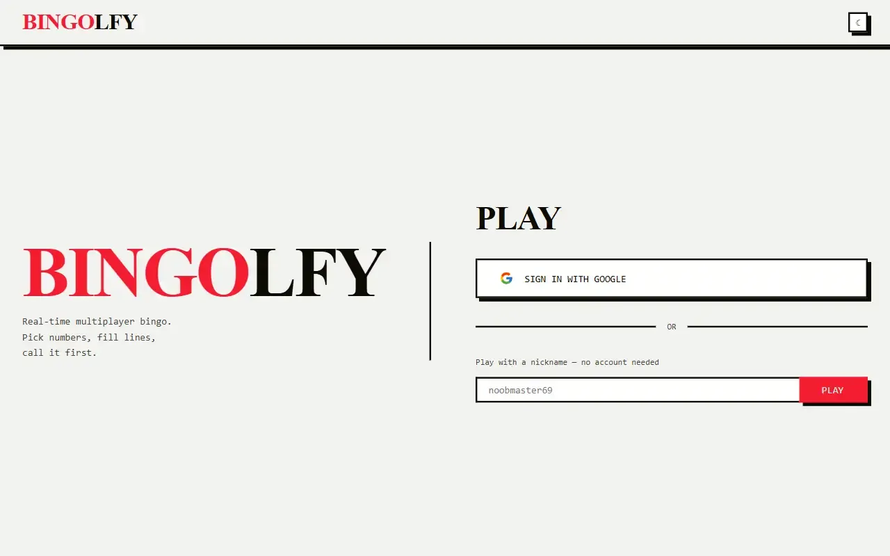 bingolfy · 桌面端首页