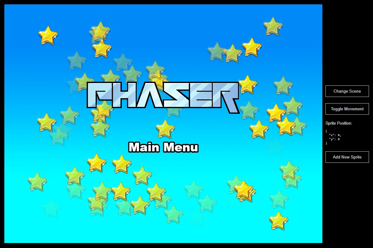 Phaser React TypeScript · 仓库预览 1