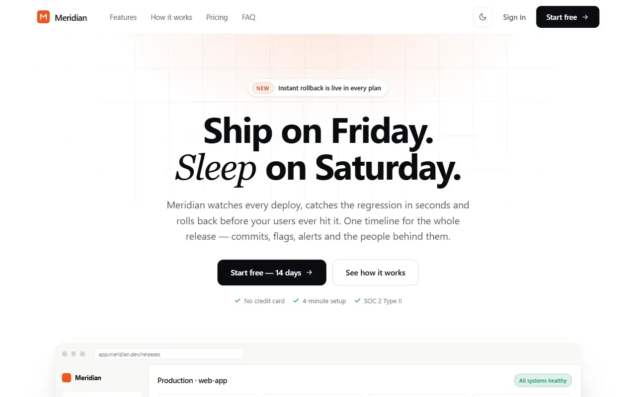 landing-page-template · 桌面端首页
