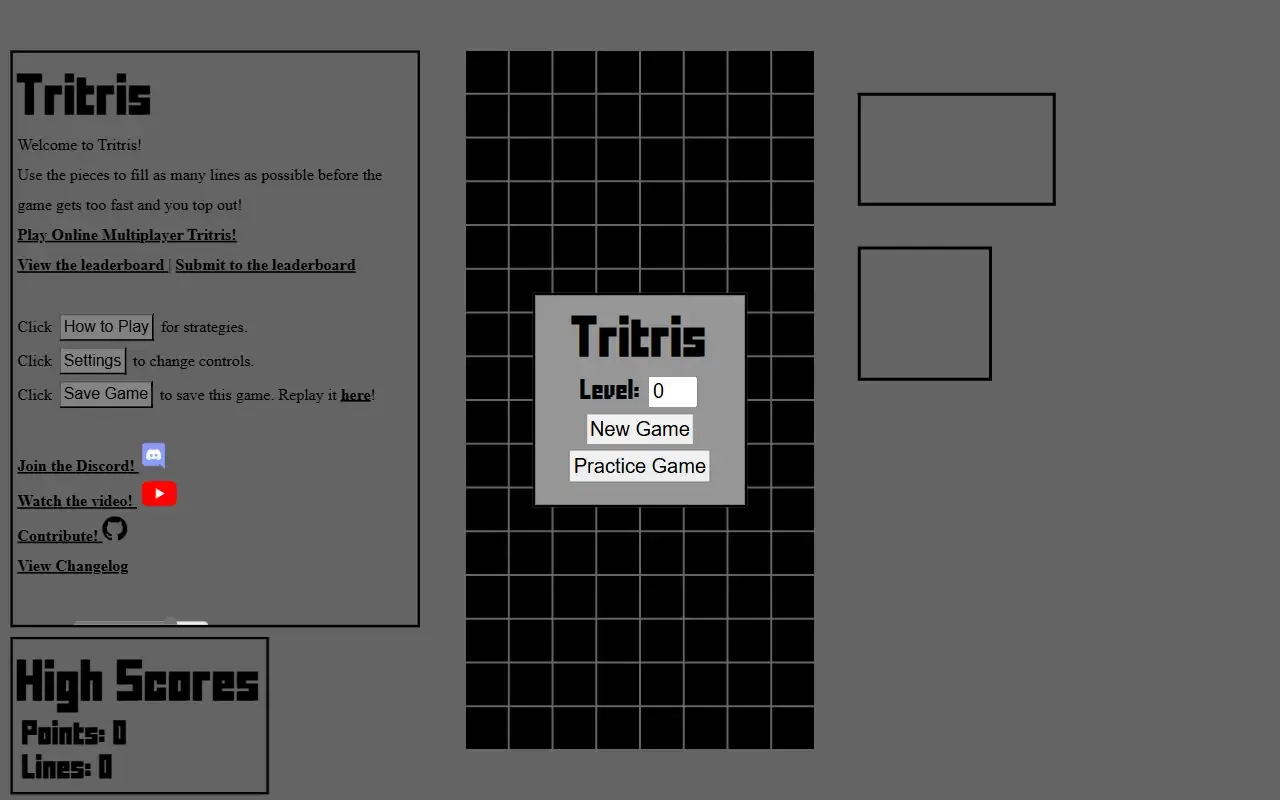 tritris · 桌面端首页