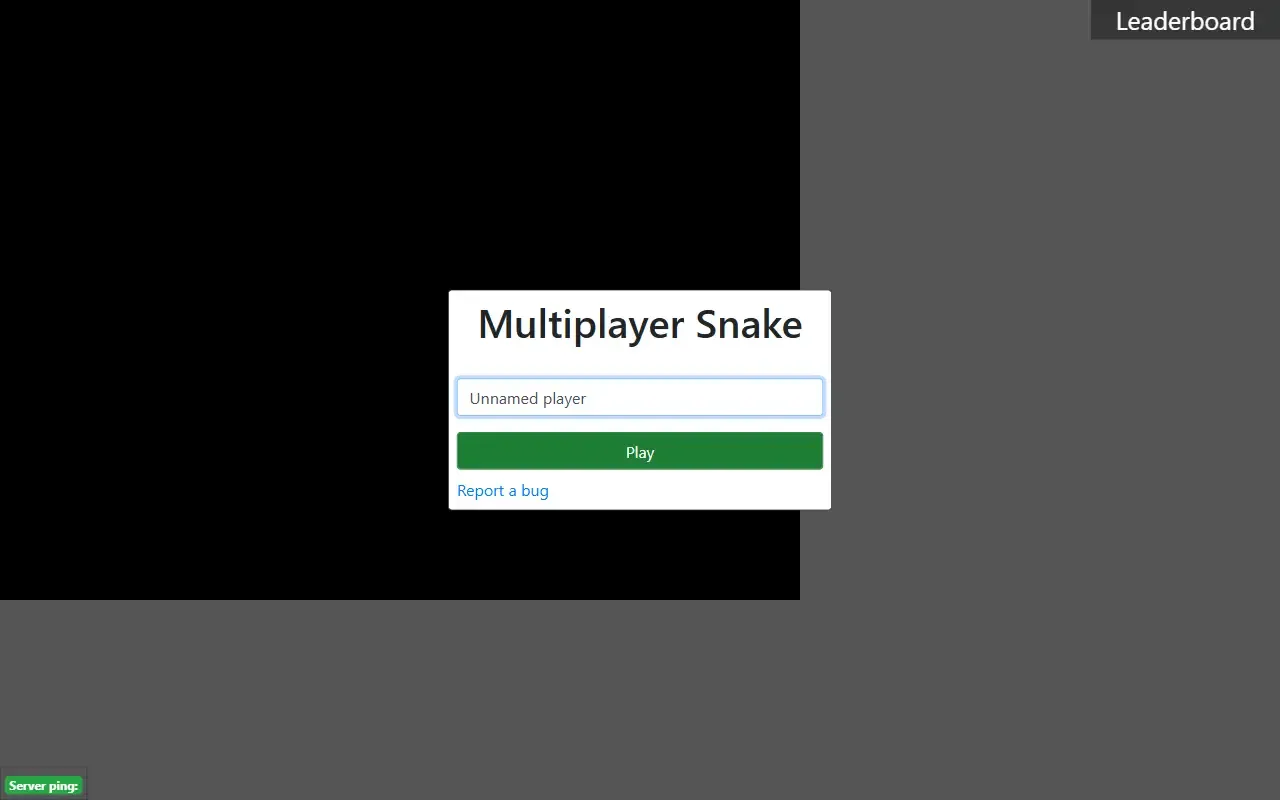 snake multiplayer · 桌面端首页