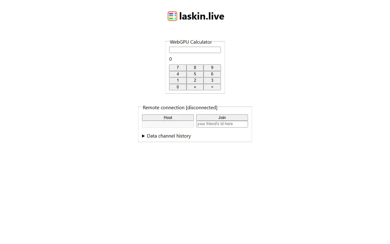 laskin.live · 桌面端首页