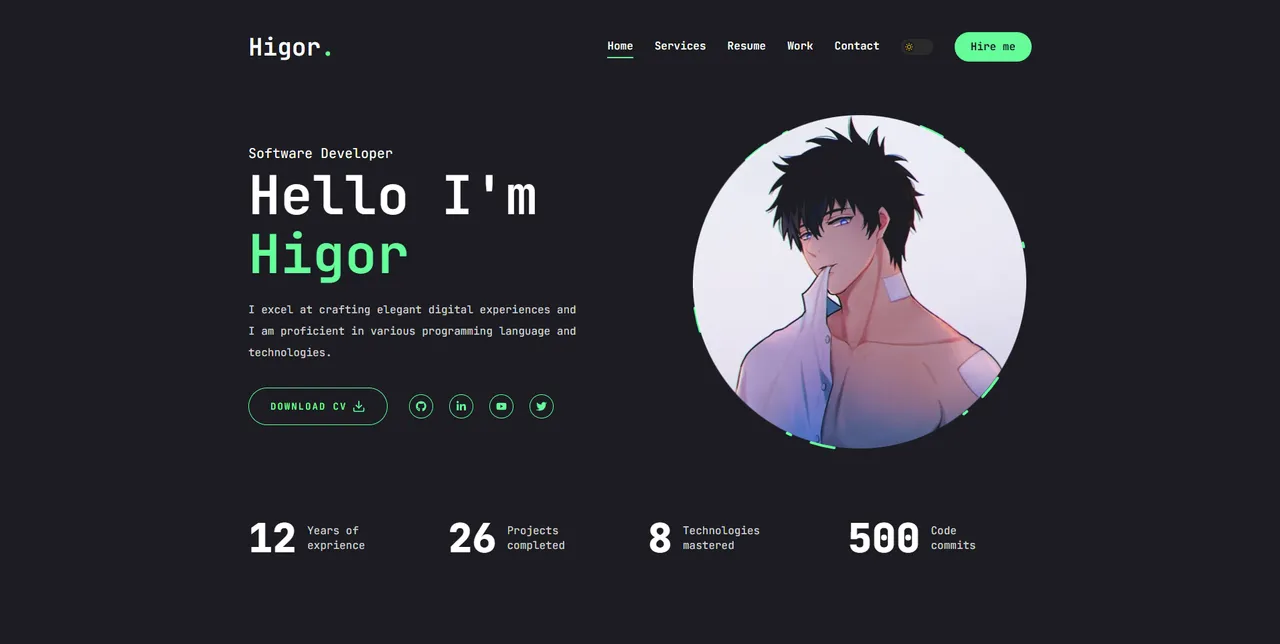 portfolio-template · 仓库预览 1