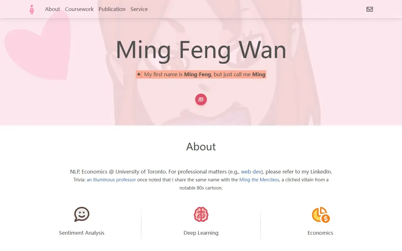 mdbootstrap-academic · 桌面端首页