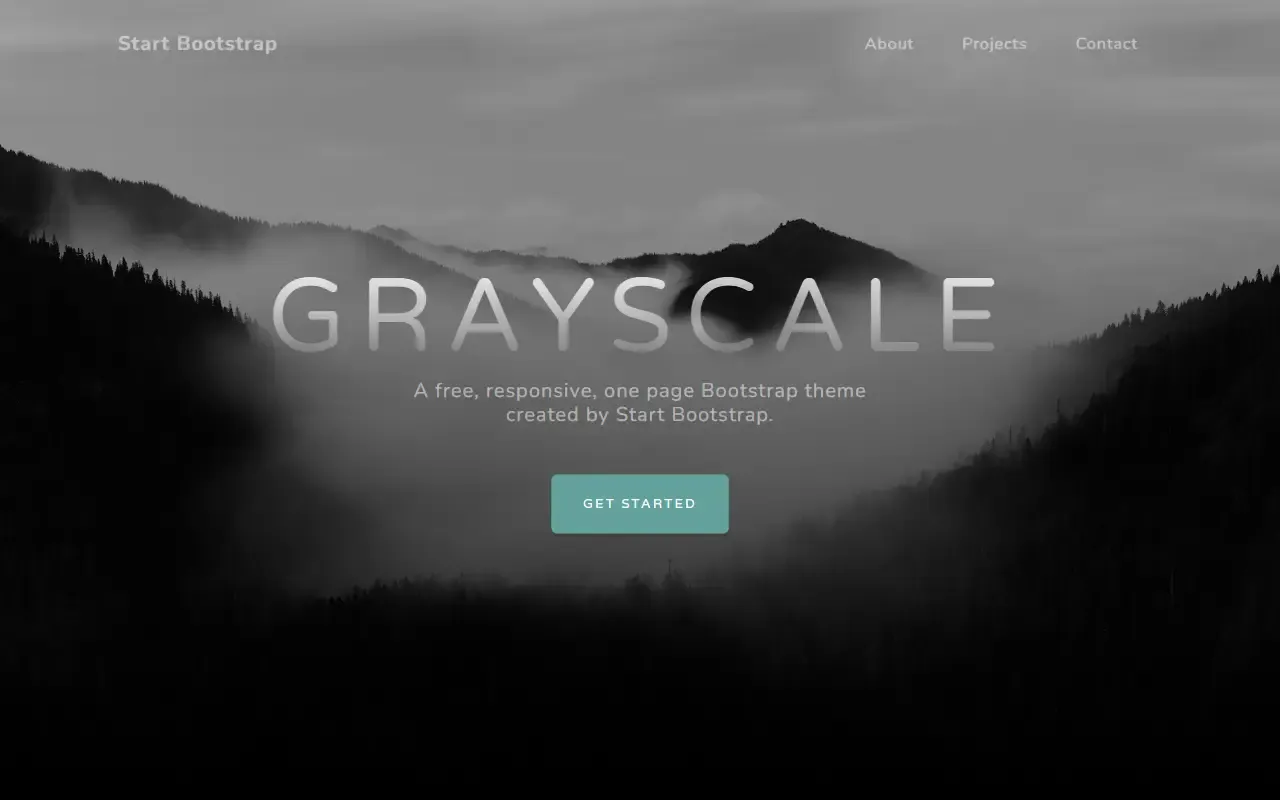 Grayscale · 桌面端首页