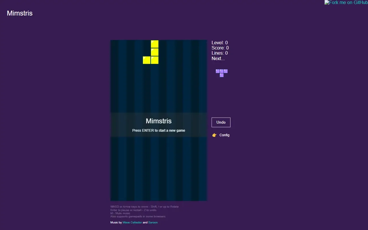 mimstris · 桌面端首页