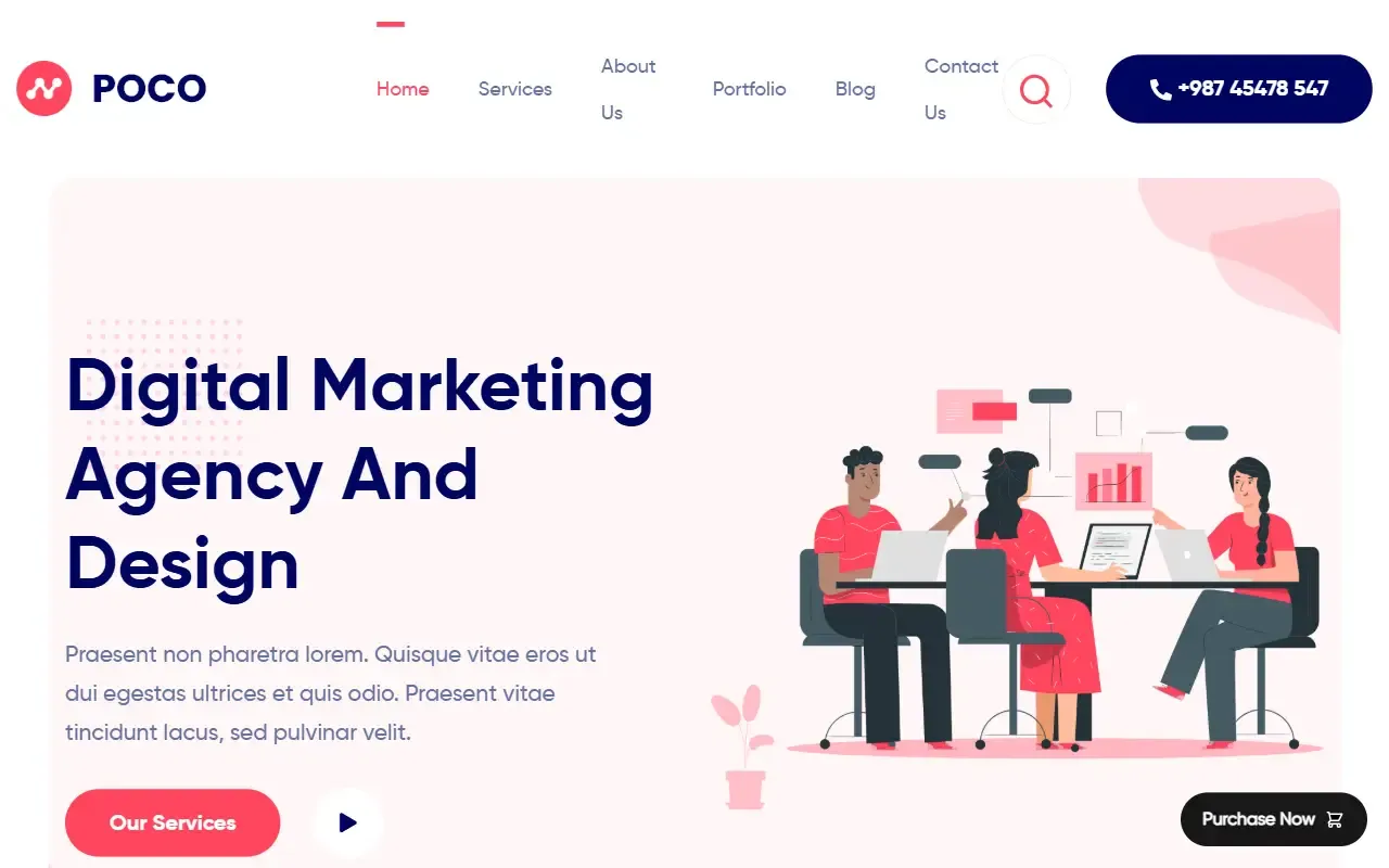 poco-html · 桌面端首页