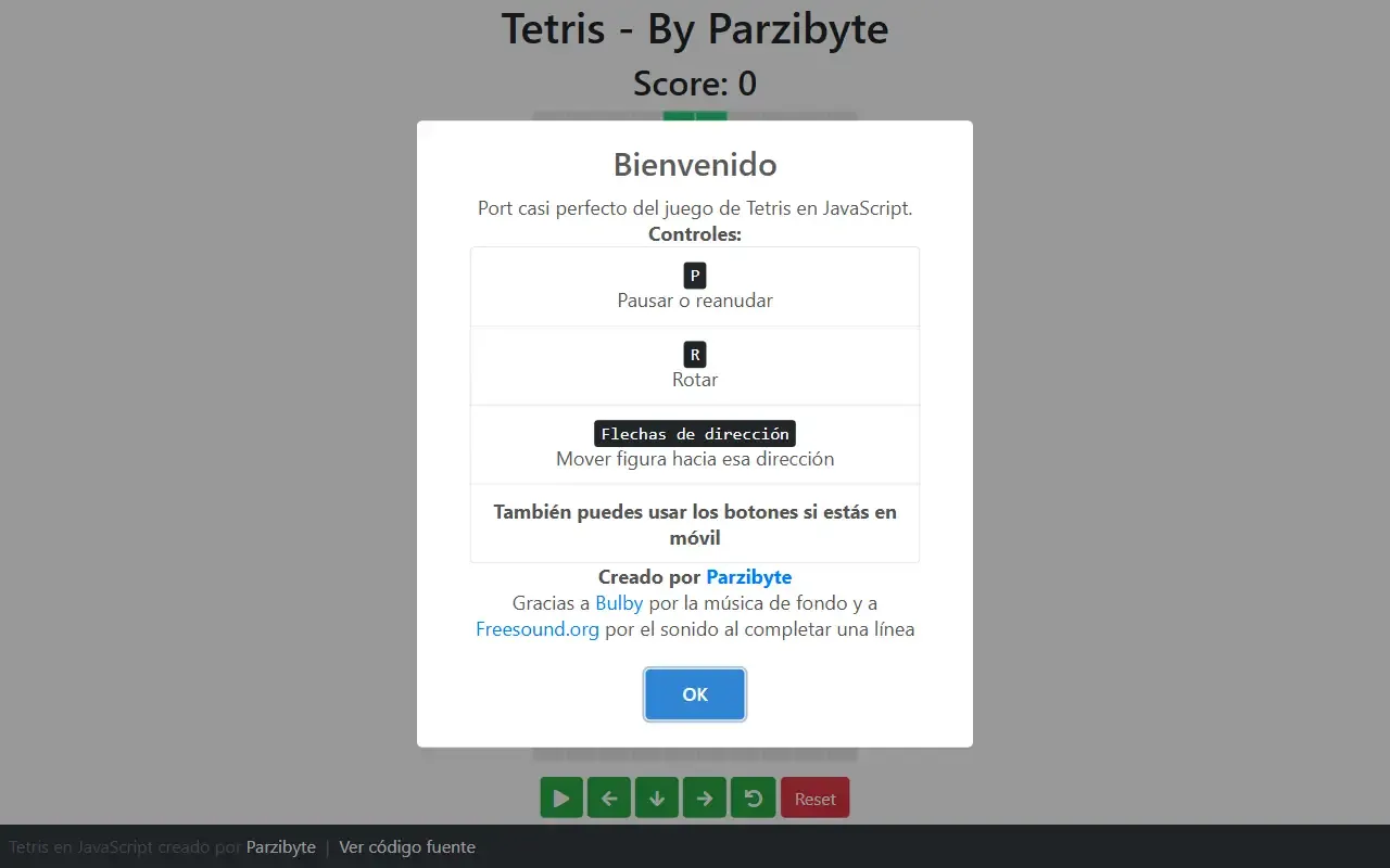 tetris javascript · 桌面端首页