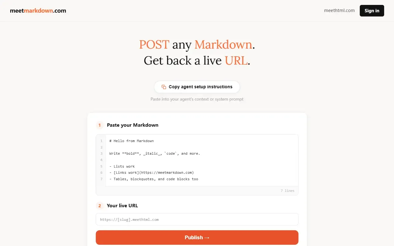 meetmarkdown · 桌面端首页