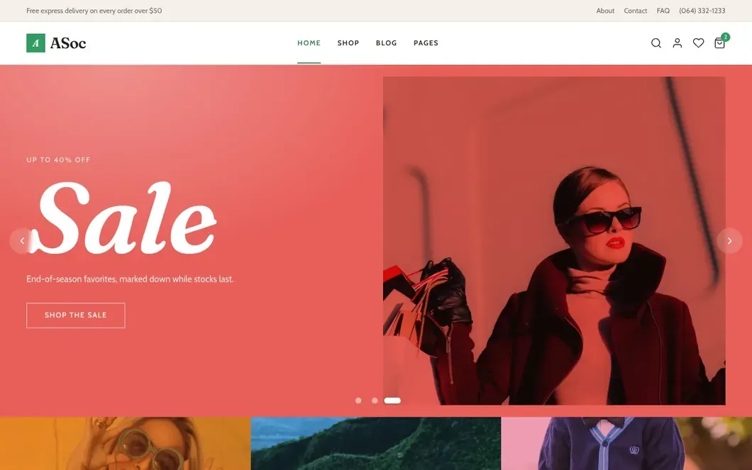 asoc-prism-shop-html · 首页另一视图
