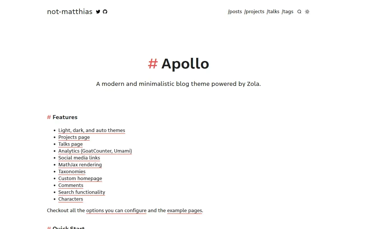 apollo · 桌面端首页