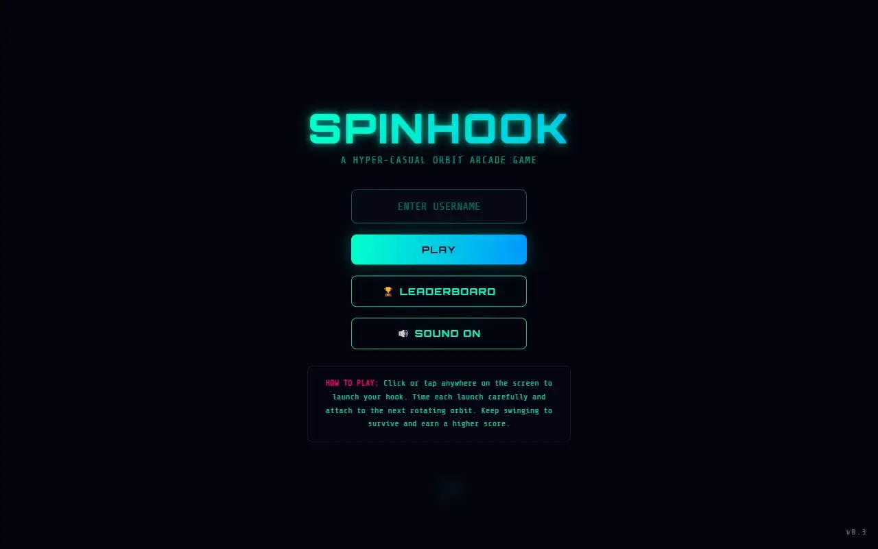 spinhook · 桌面端首页