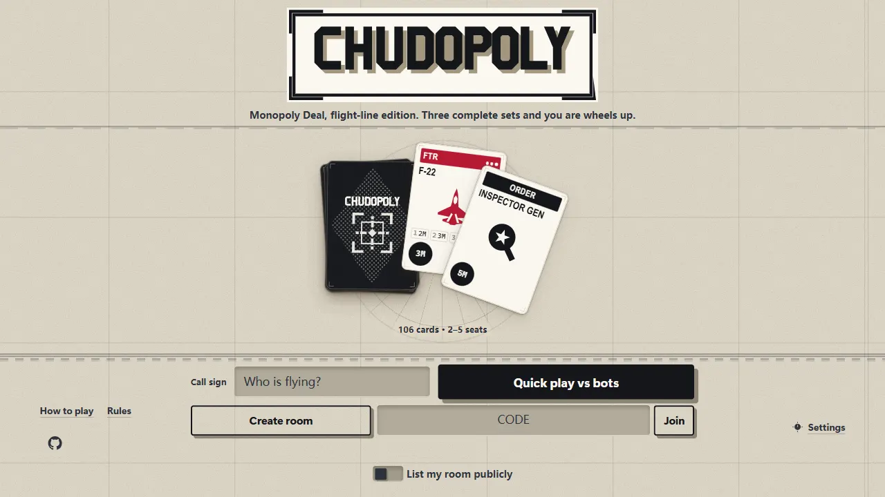 chudopoly 网站模板截图