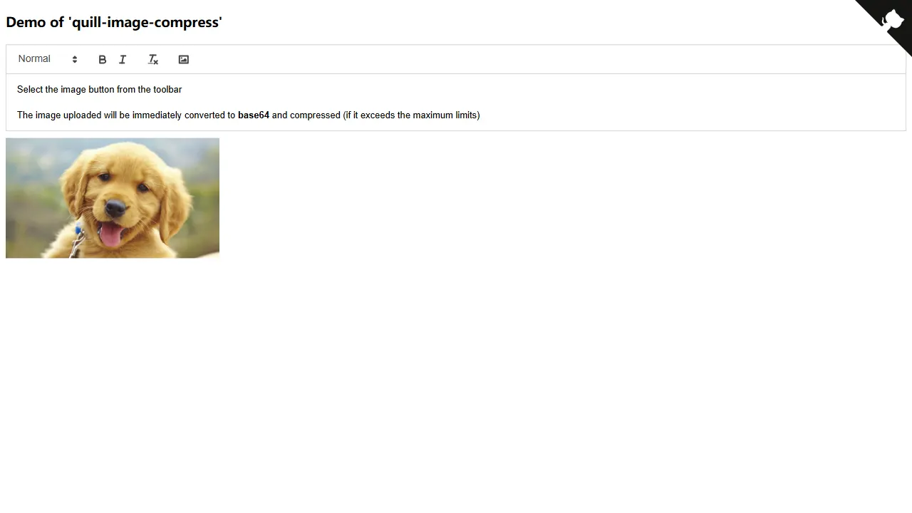 quill image compress 网站模板截图