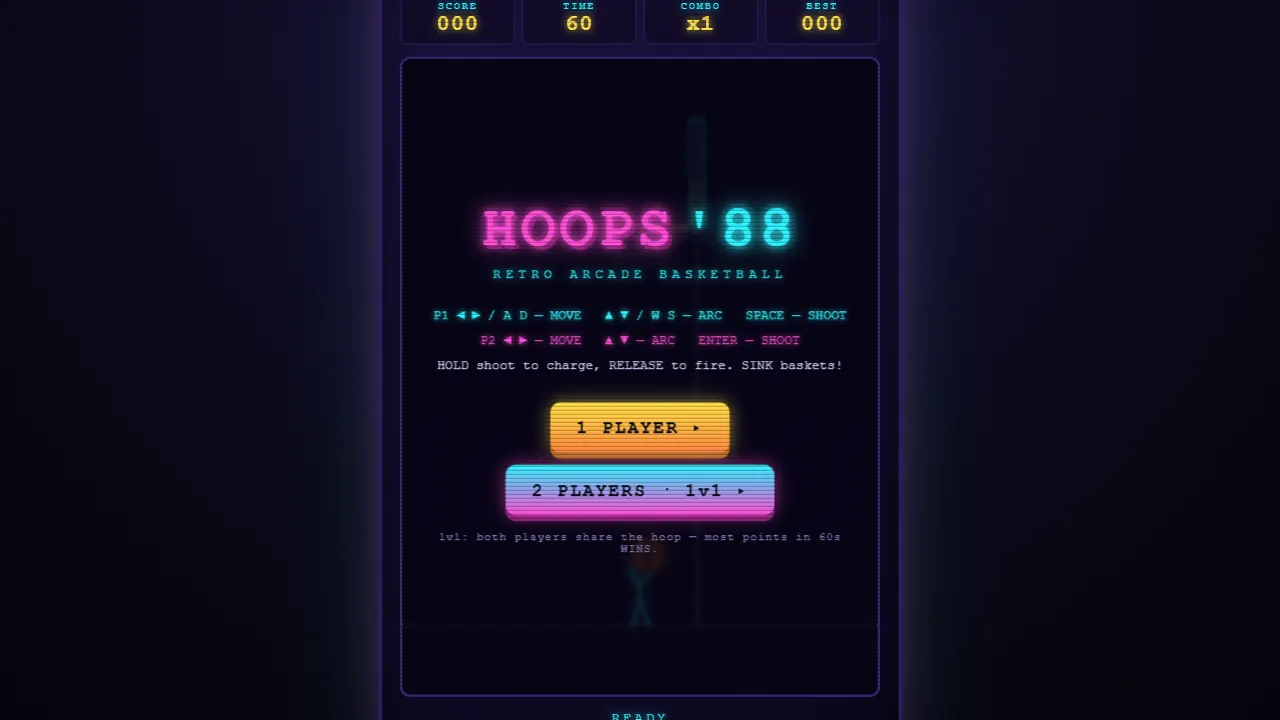 hoops88 网站模板截图