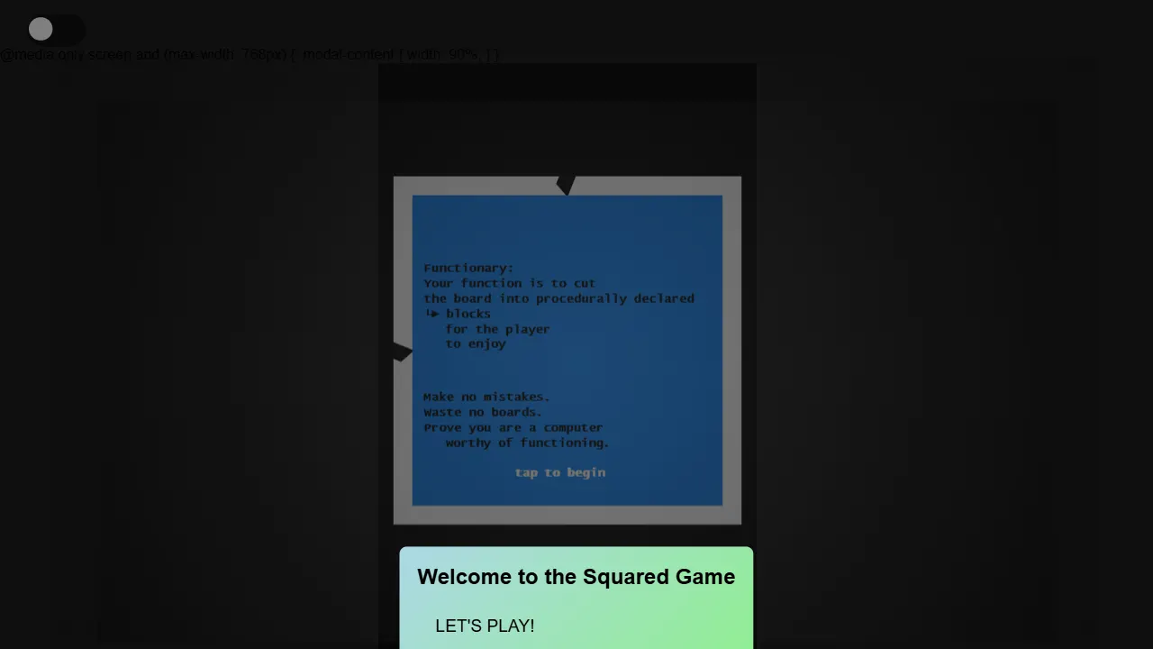 Squard line 网站模板截图